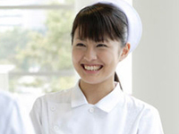 笑顔の看護師さん